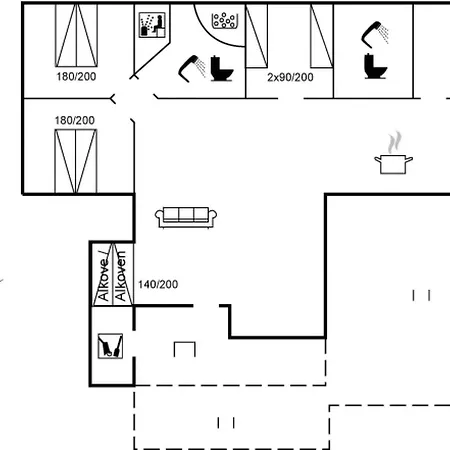 Ano - 950m From The Sea By Interhome * Nedre Lysabild